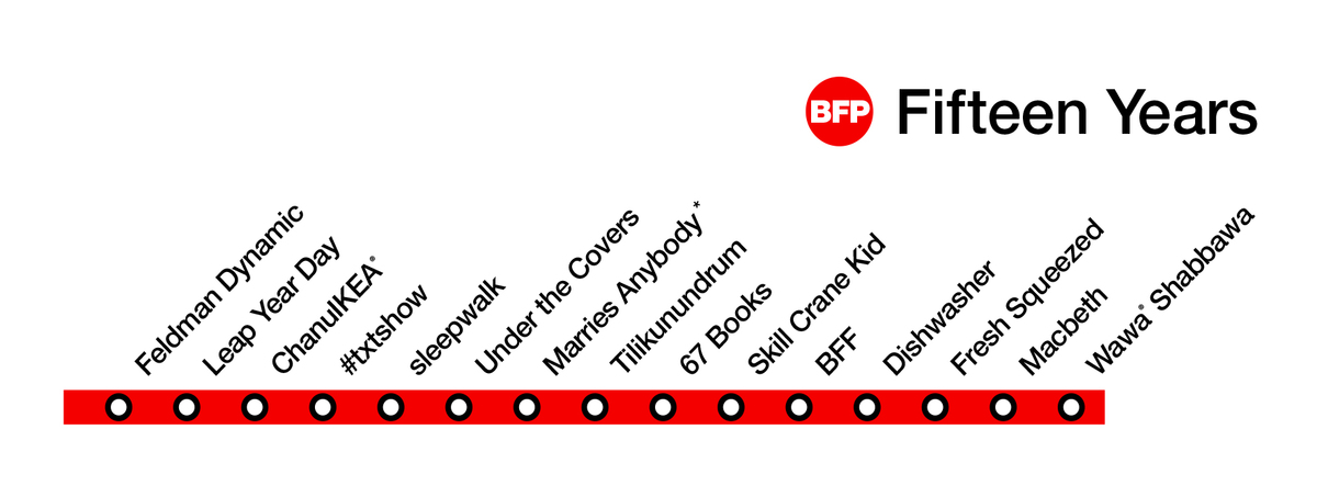 The Feldman Dynamic 15th Anniversary (Part of #BFP15)