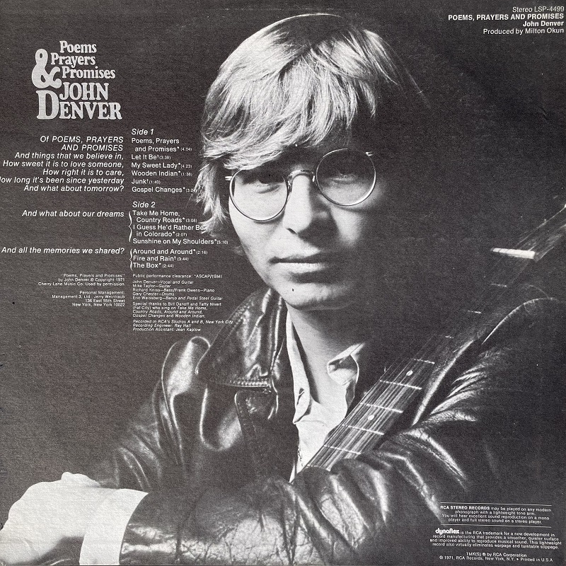 Sunshine On My Shoulders Álbum de John Denver