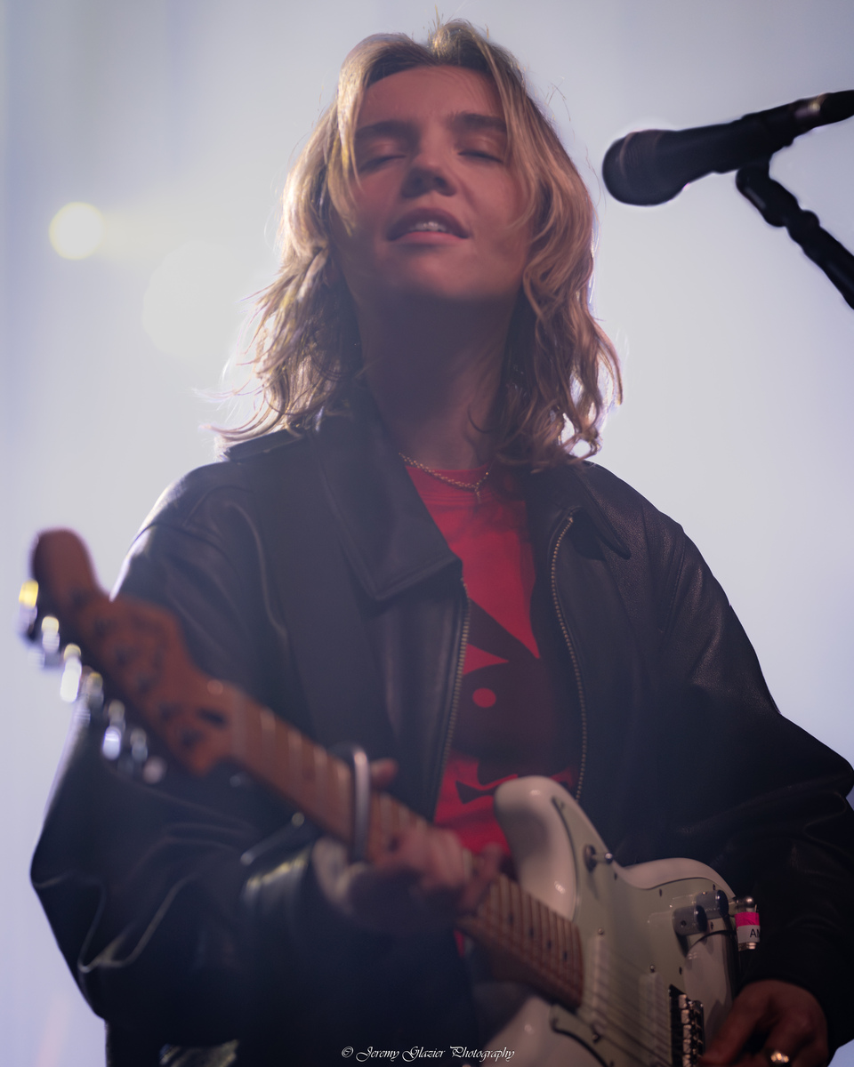 Amber Bain of The Japanese House on stage at Wooly's December 1, 2023