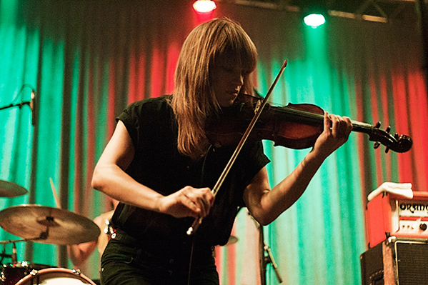 Anna Bulbrook on viola