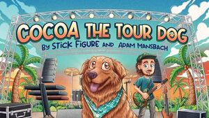 Cocoa the Tour Dog